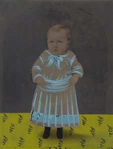 Portret chłopca, lata osiemdziesiąte XIX wieku (zdjęcie) autorstwa American Photographer