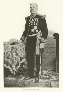 Prezydent Porfirio Diaz (zdjęcie czarno-białe) autorstwa American Photographer