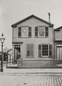 Rezydencja przy 42 Monroe St., Chicago, 1869 autorstwa American Photographer