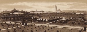 San Diego: Wzorcowa farma, Wystawa Panamsko-Kalifornijska (zdjęcie czarno-białe) autorstwa American Photographer