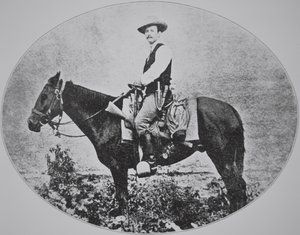 Sierżant James B. Gillett (czarno-białe zdjęcie) autorstwa American Photographer