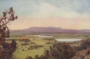 Spanish Peaks, Kolorado (kolorowe zdjęcie) autorstwa American Photographer