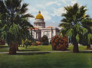 Kapitol stanowy, Sacramento, Kalifornia (zdjęcie kolorowe) autorstwa American Photographer