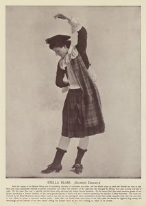 Stella Blair, szkocka tancerka autorstwa American Photographer