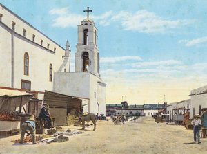 Scena uliczna, Juarez, Meksyk (zdjęcie kolorowe) autorstwa American Photographer