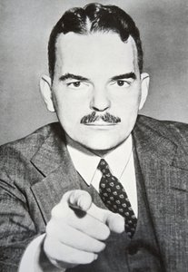 Thomas E. Dewey (1909-71) (zdjęcie czarno-białe) autorstwa American Photographer