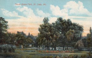 Tower Grove Park, St Louis, Mo (zdjęcie kolorowe) autorstwa American Photographer