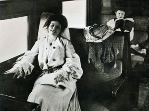 Podróżowanie „The California Limited” kolei Santa Fe autorstwa American Photographer