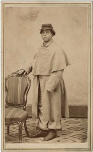 Niezidentyfikowana Afroamerykanka w mundurze autorstwa American Photographer