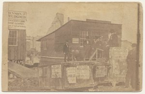 Blok WD Kerfoota, 1871 r autorstwa American Photographer