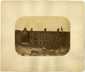 Zachodnie koszary i parada, bitwa pod Fort Sumter, 15 kwietnia 1861