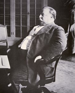 William H. Taft (1857-1930) (zdjęcie czarno-białe) autorstwa American Photographer