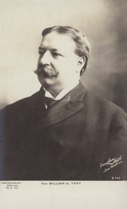 William Howard Taft (zdjęcie czarno-białe) autorstwa American Photographer
