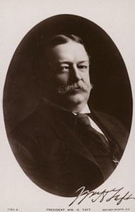 William Howard Taft (zdjęcie czarno-białe) autorstwa American Photographer