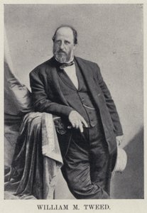William M Tweed (zdjęcie czarno-białe) autorstwa American Photographer