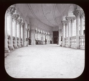 Worlds Columbian Exposition: Fisheries Colonade, Chicago, 1893 (zjeżdżalnia z latarnią) autorstwa American Photographer