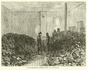 Osprzęt przekazany przez Johnstona, kwiecień 1865 r. autorstwa American School