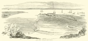Acquia Creek, baza zaopatrzenia w Burnsides, listopad 1862 r. autorstwa American School