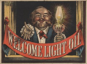 Reklama Welcome Light Oil autorstwa American School