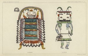 Alosaka (litografia kolorowa) autorstwa American School