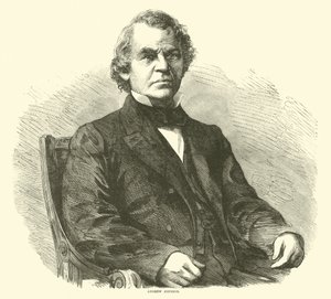 Andrew Johnson, kwiecień 1865 autorstwa American School