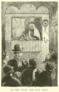 Na pokazie Punch and Judy autorstwa American School
