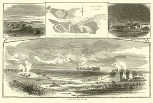 Atak na Fort Pułaski, kwiecień 1863 autorstwa American School