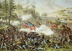 Bitwa pod Chickamauga autorstwa American School