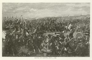 Bitwa pod Sadową, 3 lipca 1866