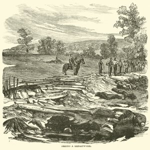 Za przedpiersiem, wrzesień 1862 autorstwa American School