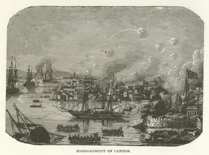 Bombardowanie Kantonu autorstwa American School