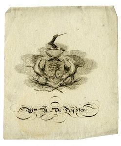 Płyta William Axtell De Peyster (1793-1856), ok. 1840 r. autorstwa American School