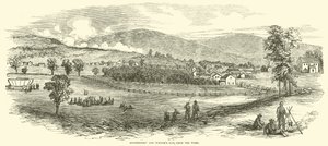 Boonesboro i Turners Gap, z Zachodu, wrzesień 1862 autorstwa American School