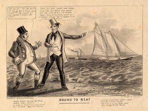 Bound to Beat: Yankee Doodle przekroczył staw... autorstwa American School