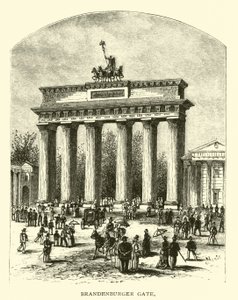Brama Brandenburska autorstwa American School
