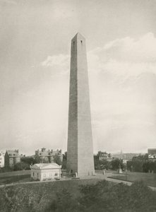 Pomnik Bunker Hill (fotograwiura) autorstwa American School