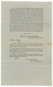 Nabór ochotników na podstawie Rozkazu Generalnego nr 4, 27 grudnia 1860 r.