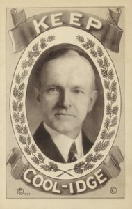 Calvin Coolidge (litografia) autorstwa American School
