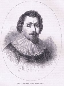 Cecil, drugi Lord Baltimore, ilustracja z pubu Cassell