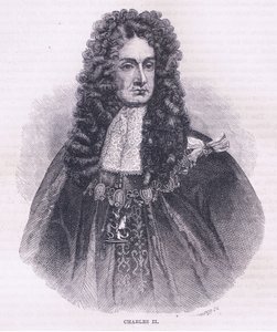 Karol II (1664), ilustracja z pubu Cassell