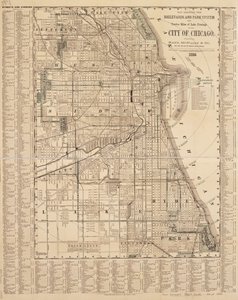 Mapa Chicago autorstwa American School