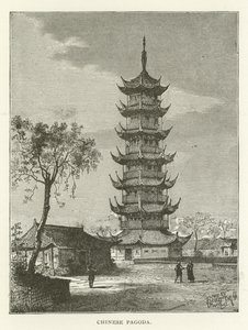 Chińska Pagoda autorstwa American School