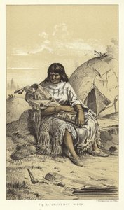 wdowa Chippeway autorstwa American School