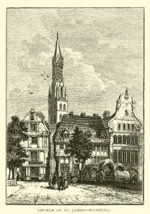 Kościół św Jakuba, Hamburg autorstwa American School