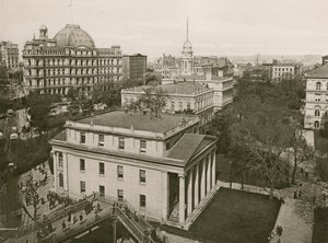 City Hall Park, Nowy Jork (fotograwiura) autorstwa American School