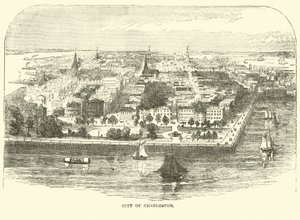 Miasto Charleston, maj 1862 autorstwa American School