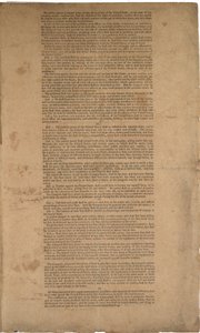 Konstytucja, pierwszy druk, wydrukowana przez Dunlap & Claypoole, 17-19 września 1787 (patrz także GLC 695933, GLC 695934 i GLC 695936) autorstwa American School