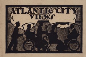 Ilustracja na okładce dla Atlantic City Views autorstwa American School