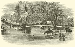 Przeprawa przez Nowy Jork, maj 1864 autorstwa American School