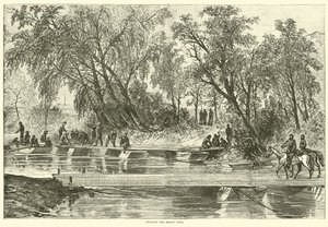 Przeprawa przez Północną Annę, maj 1864 autorstwa American School